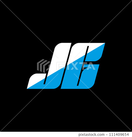JG letter logo design on black background. JG creative initials letter logo concept. jg icon design. JG white and blue letter icon design on black background. J G JG letter logo design on black background. JG creative initials letter logo concept. jg icon design. JG white and blue letter icon design on black background. J G 111409654