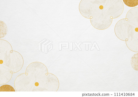 日本現代花卉圖案日本紙_花插圖框架背景 日本現代花卉圖案日本紙_花插圖框架背景 111410684