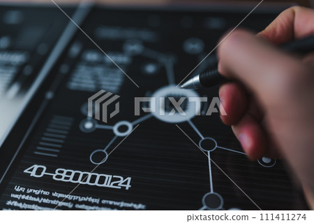 Various business materials 111411274