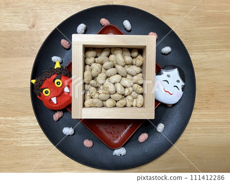 節分、魔豆、惡魔和財富 節分、魔豆、惡魔和財富 111412286