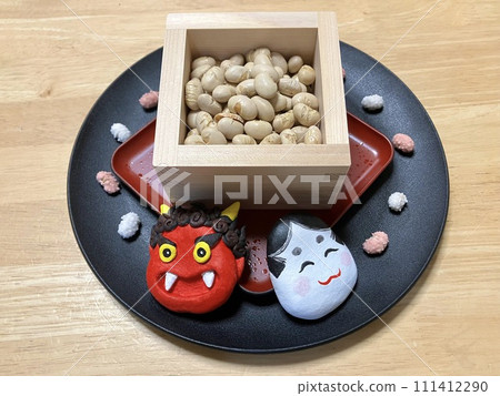 節分、魔豆、惡魔和財富 節分、魔豆、惡魔和財富 111412290