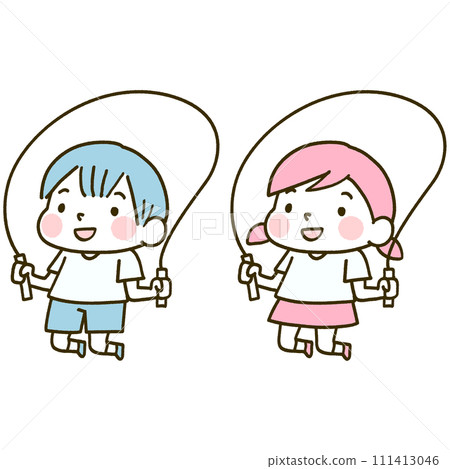 Children_skipping rope (single color) 111413046