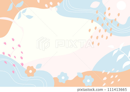 春天般的時尚背景 111413665