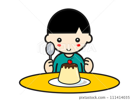 一個吃布丁的男孩 111414035