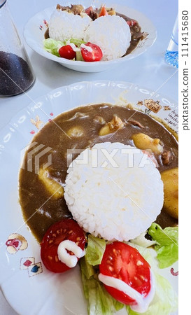 One plate breakfast, lots of morning curry One plate breakfast, lots of morning curry 111415680