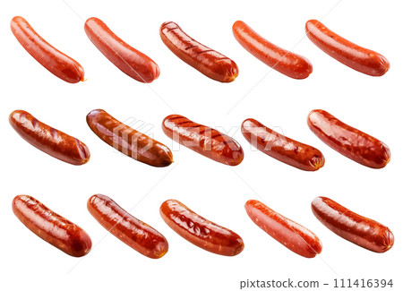 Sausage vector set isolated on white background 111416394