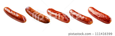 Sausage vector set isolated on white background Sausage vector set isolated on white background 111416399
