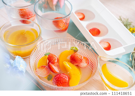 fruit jelly making fruit jelly making 111418651