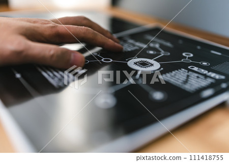 Various business materials 111418755