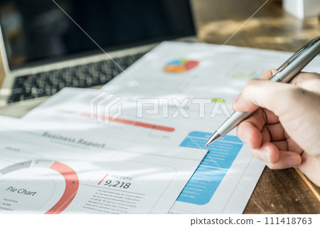 商務人士和材料 111418763