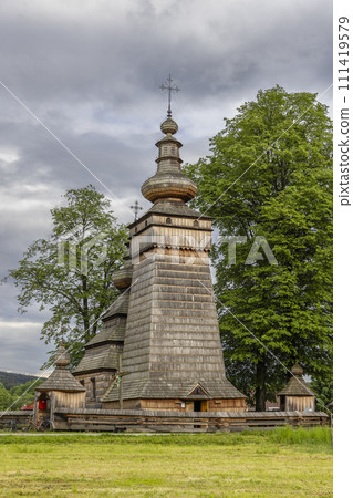 Saint Paraskevi church, UNESCO site, Kwiaton, Lesser Poland Voivodeship, Poland 111419579