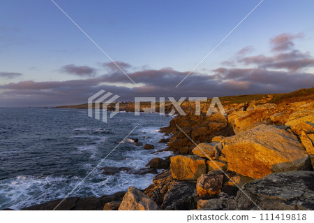 Landscape near Pointe de Landunvez, Landunvez, Finistere, Brittany, France Landscape near Pointe de Landunvez, Landunvez, Finistere, Brittany, France 111419818
