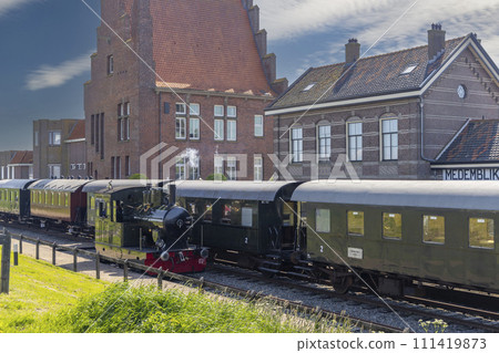 Steam locomotive, Medemblik, Noord Holland, Netherlands 111419873