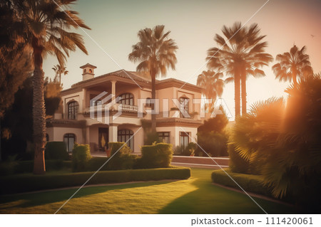 Luxury Villa with garden in Spain. Luxury home. Villa Resort 111420061