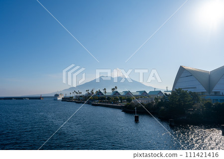 Scenery of Mt. Sakurajima 111421416