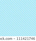 Blue herringbone pattern that can be used as a loop 111421746
