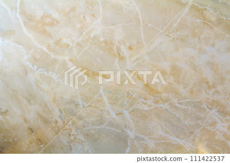 Closeup surface of marble pattern at the marble floor texture background , yellow abstract marble pattern Closeup surface of marble pattern at the marble floor texture background , yellow abstract marble pattern 111422537