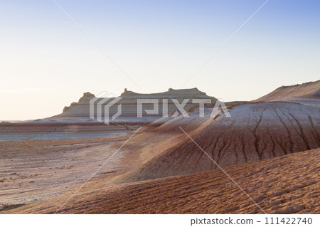 Mangystau desert landmark, Kyzylkup area. 111422740