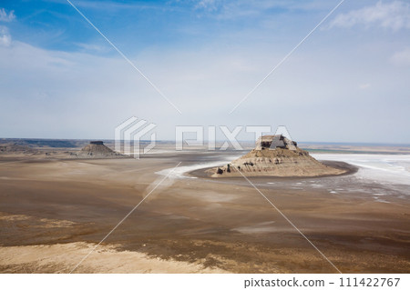 Karyn Zharyk depression view, Mangystau region, Kazakhstan 111422767