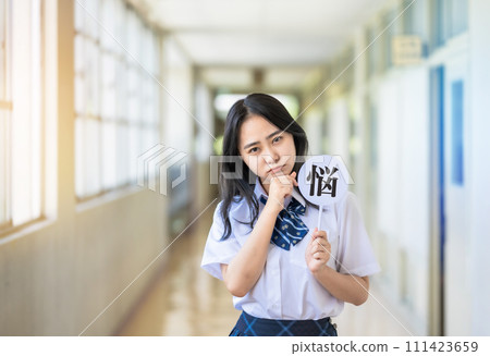 School life image material 111423659