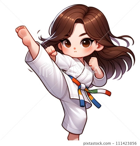 Karate Women's Kick 111423856