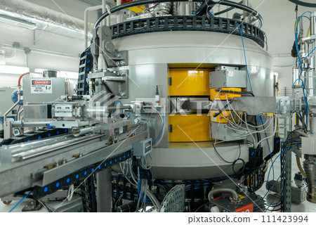Control Panel of a Cyclotron Particle Accelerator Control Panel of a Cyclotron Particle Accelerator 111423994