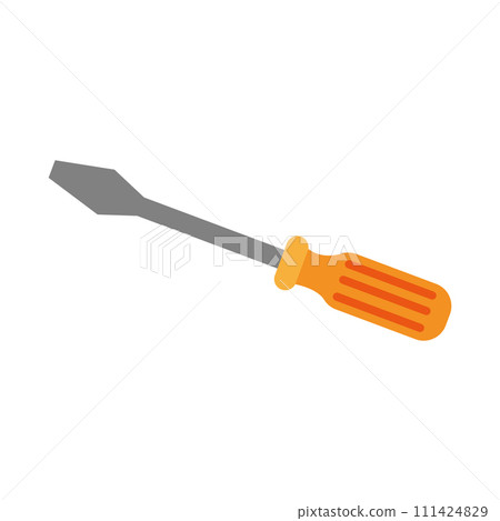 Isolated colored screwdriver tool icon Vector 111424829