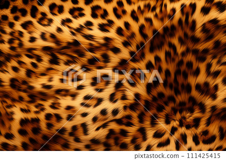 Leopard fur texture background Leopard fur texture background 111425415