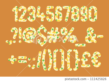 Versatile Collection of Fresh Carrot Numbers and Punctuation for Various Uses Versatile Collection of Fresh Carrot Numbers and Punctuation for Various Uses 111425826