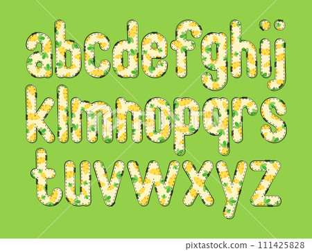 Versatile Collection of Fresh Carrot Alphabet Letters for Various Uses 111425828