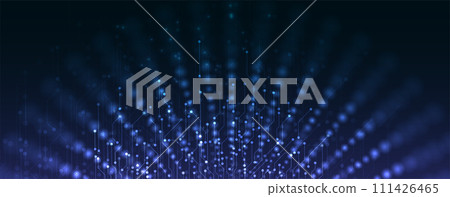 Abstract vector background. Futuristic technology style. Elegant background for business tech presentations. 111426465