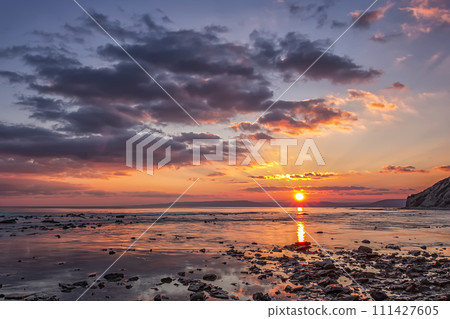 Exciting sunset  111427605