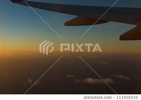 Miyakojima, Okinawa Prefecture, view from the plane 111428310