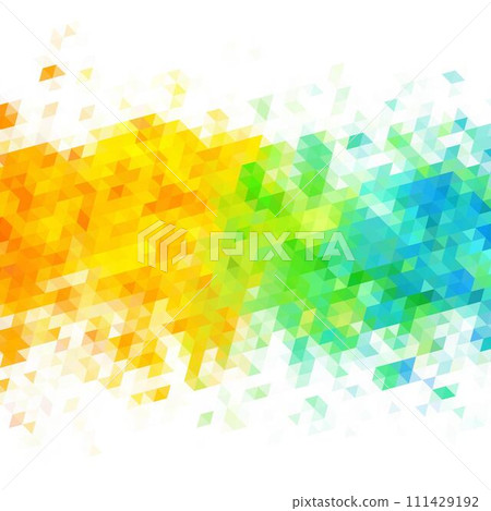 Rainbow paint splatter on white background. eps 10 Rainbow paint splatter on white background. eps 10 111429192