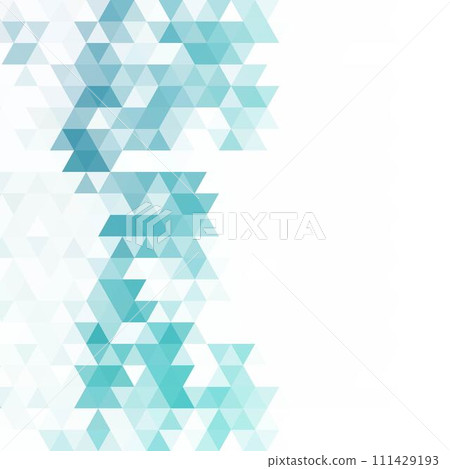 Blue triangle abstract background. Vector pattern of geometric shapes. eps 10 Blue triangle abstract background. Vector pattern of geometric shapes. eps 10 111429193