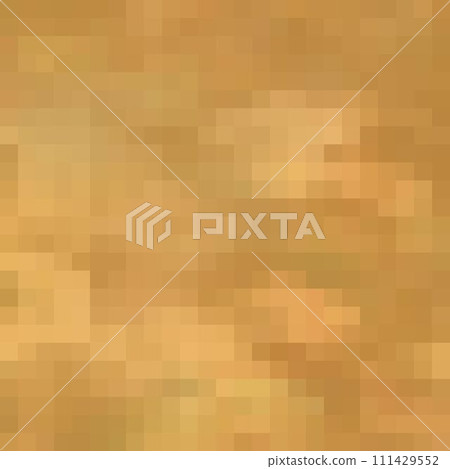 Golden pixel background. Stylish template for presentation, advertising, banner. eps 10 Golden pixel background. Stylish template for presentation, advertising, banner. eps 10 111429552