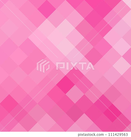 Pink pixel background. Vector polygonal style. eps 10 111429563