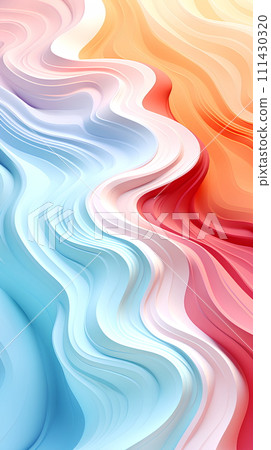 Soft pastel vertical background with ripple pattern bring to mind relaxation, calm and sweetness, perfect for presentations, social media, wallpaper, print and craft, greeting card and gift wrapping. Soft pastel vertical background with ripple pattern bring to mind relaxation, calm and sweetness, perfect for presentations, social media, wallpaper, print and craft, greeting card and gift wrapping. 111430320