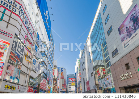“Tokyo” Scenery in front of Akihabara Station 111430846