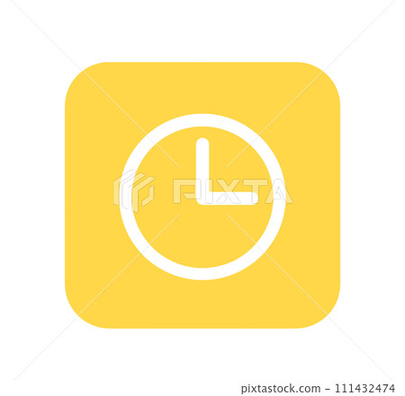 簡單的黃色時鐘應用程式 111432474