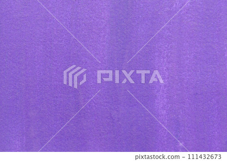 abstract purple watercolor painting on white paper. 111432673
