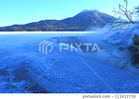 阿寒湖和奧寒山的霜花 111432730