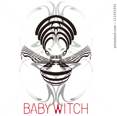 Mysterious line art vector material Mysterious line art vector material 111433341