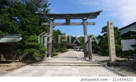 石川縣羽咋市卡太莎神社的鳥居 111434022