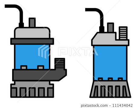 發生洩漏或水位上升時可排水的潛水泵浦插圖 發生洩漏或水位上升時可排水的潛水泵浦插圖 111434042
