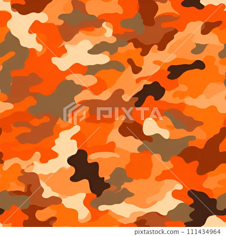 橘色迷彩圖案 橘色迷彩圖案 111434964