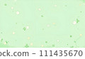 simple flower dancing green background 111435670