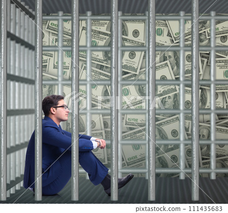 Man trapped in prison with dollars 111435683