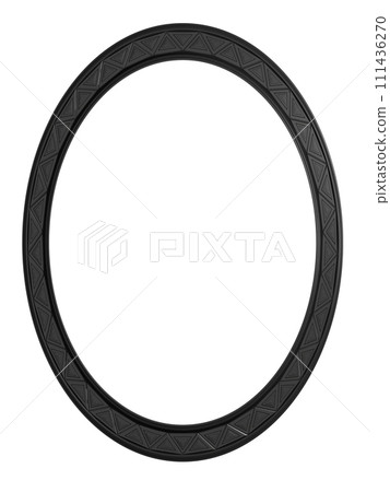 black oval frame black oval frame 111436270