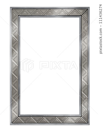 silver square frame 111436274